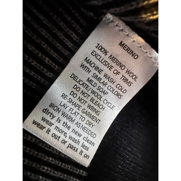 Toad & Co 100% Merino Wool Sweater Dress Small Gray Off Shoulder Outdoors Knit - Picture 5 of 16